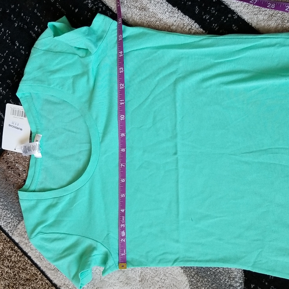 Mint green tee - Picture 3 of 4